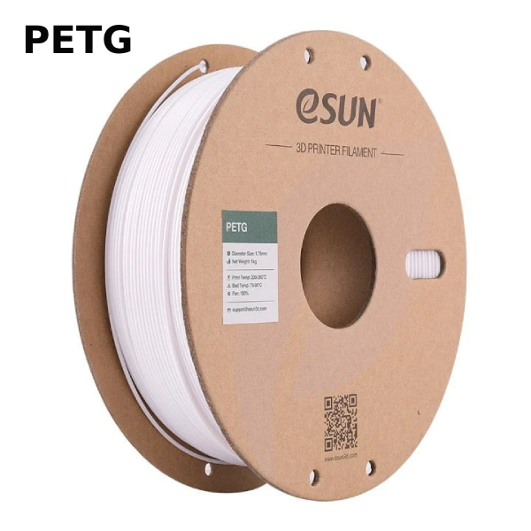 eSUN PETG Filament (Solid White)